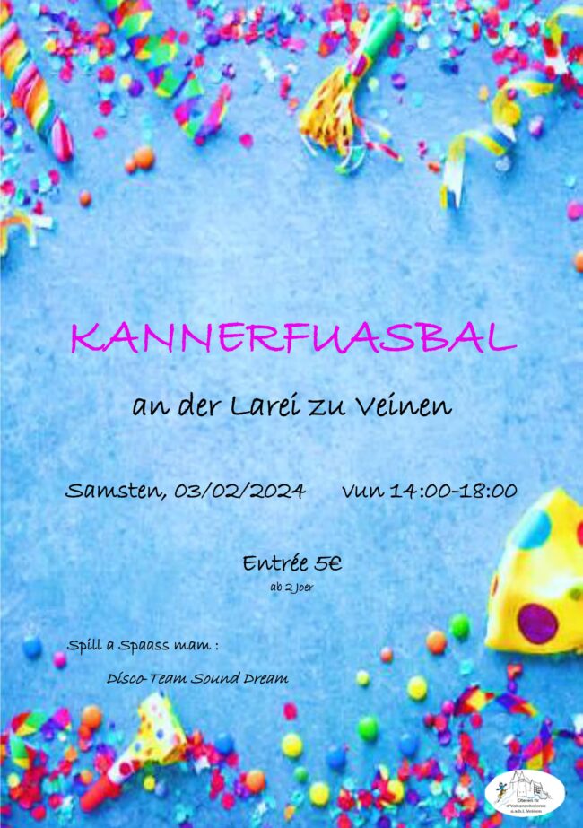 FlyerKannerfuasbal Kannerfuasbal