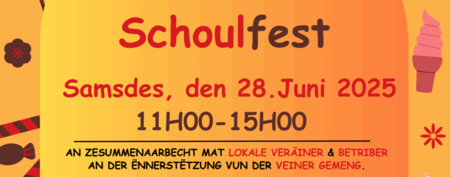 Flyer Schullfest