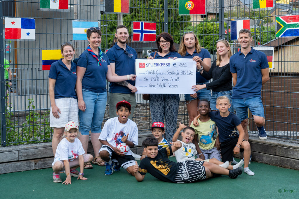 Am Kader vum Schoulfest: Veiner Schull weist Solidaritéit